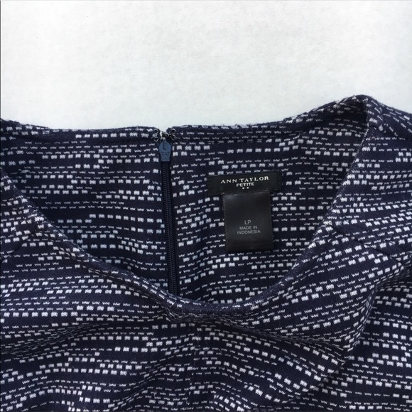 Navy Cap Sleeve Sheath Dress - Picture 5 of 5